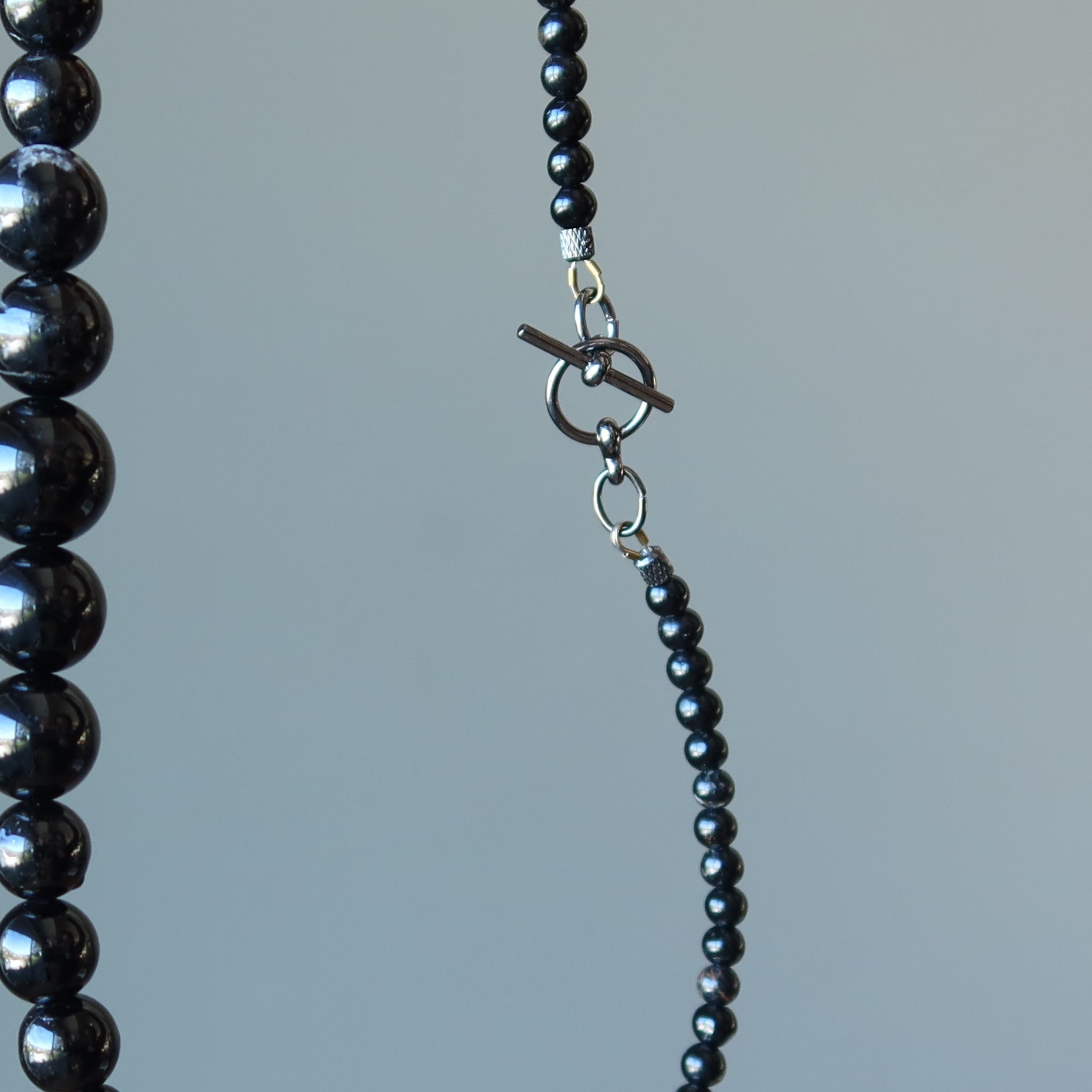 Collier en tourmaline noire - Perles de protection intégrale