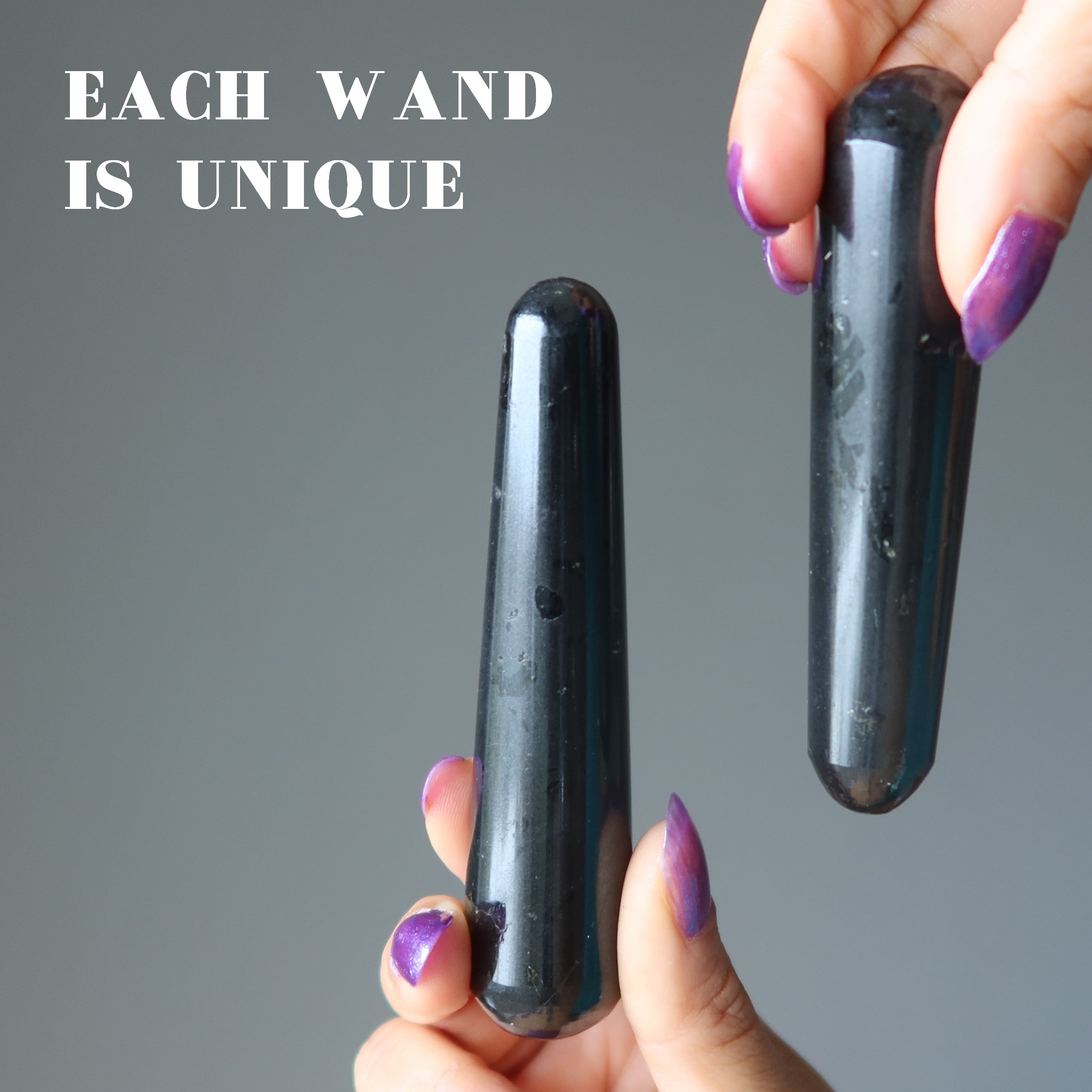Black Tourmaline Massage Wand Clear the Air