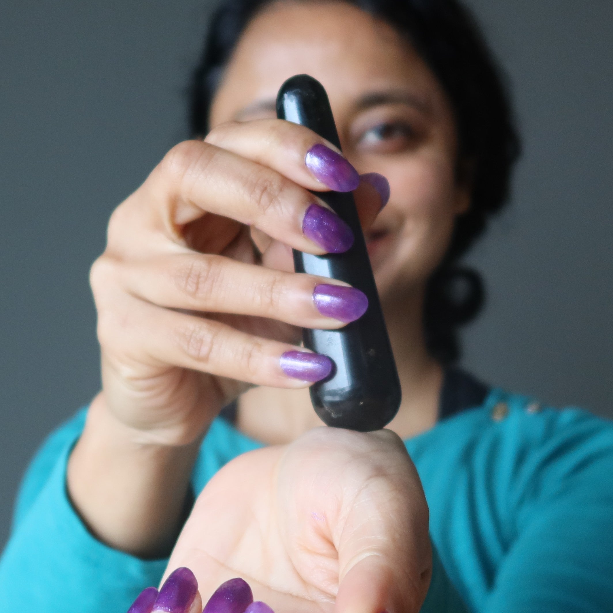 Black Tourmaline Massage Wand Clear the Air