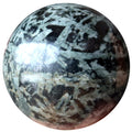 Green Tourmaline Sphere Negativity Barricade Black Crystal Ball