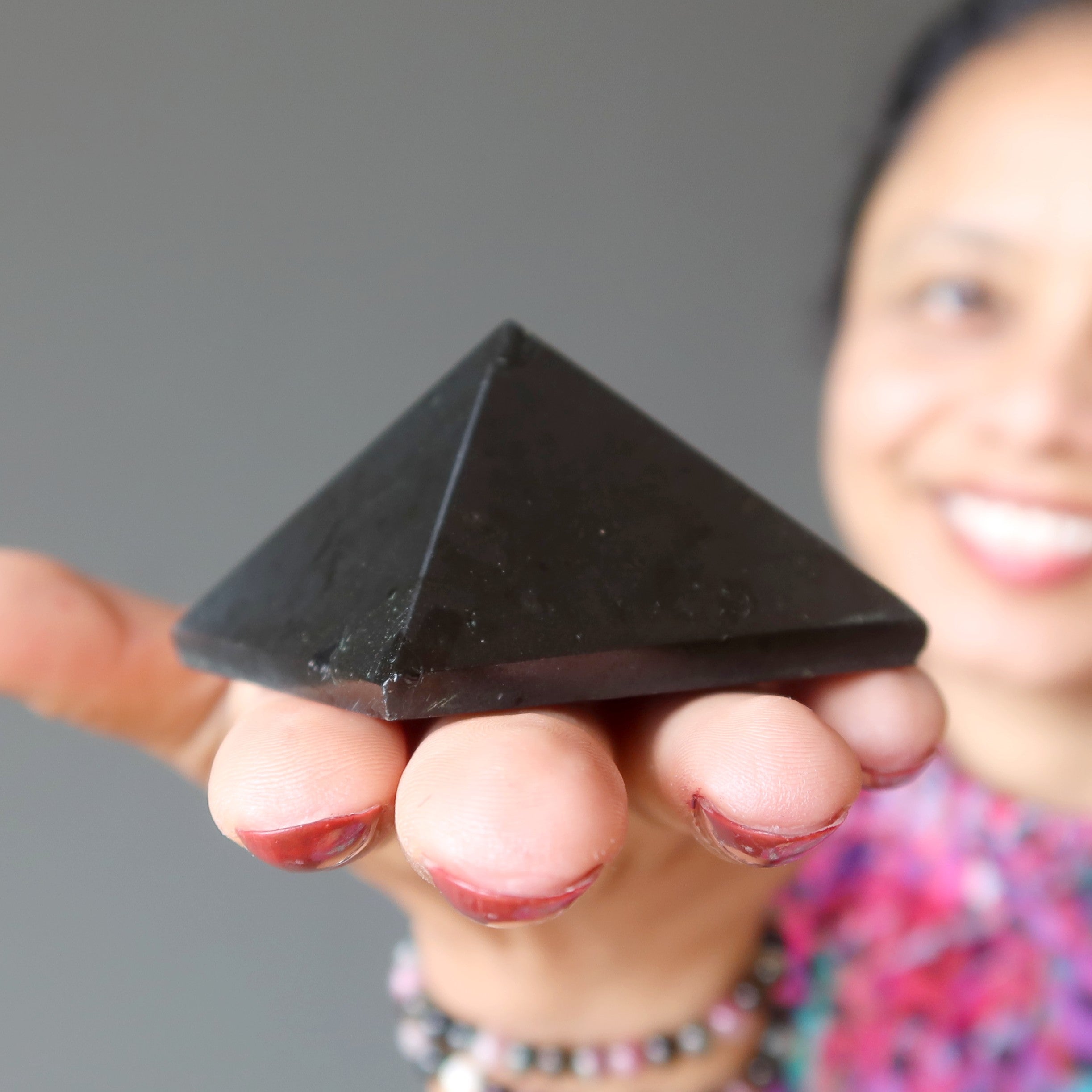 Black Tourmaline Pyramid Protection Power Feng Shui