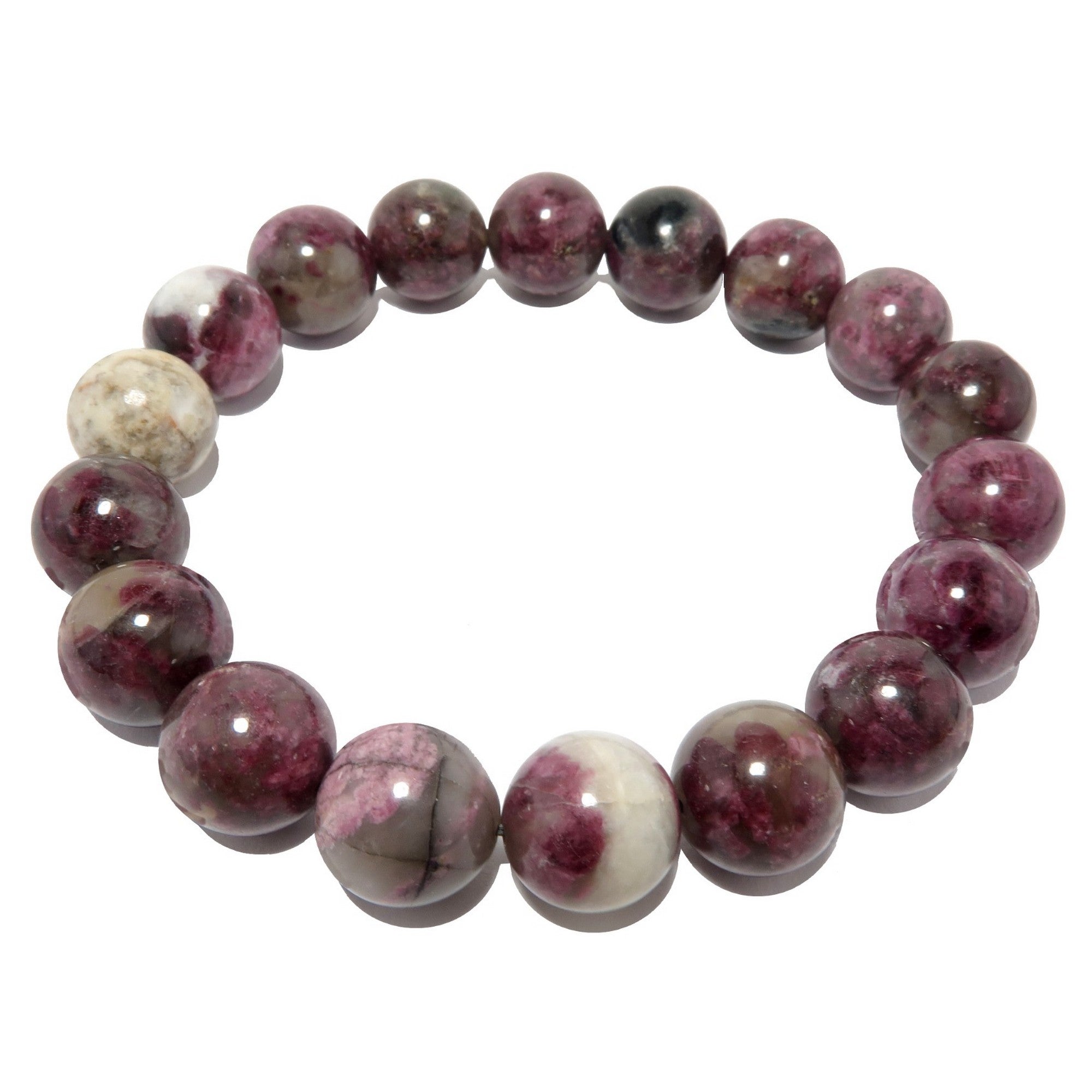 Rotes Turmalinarmband: Fruchtbarer Rubellit