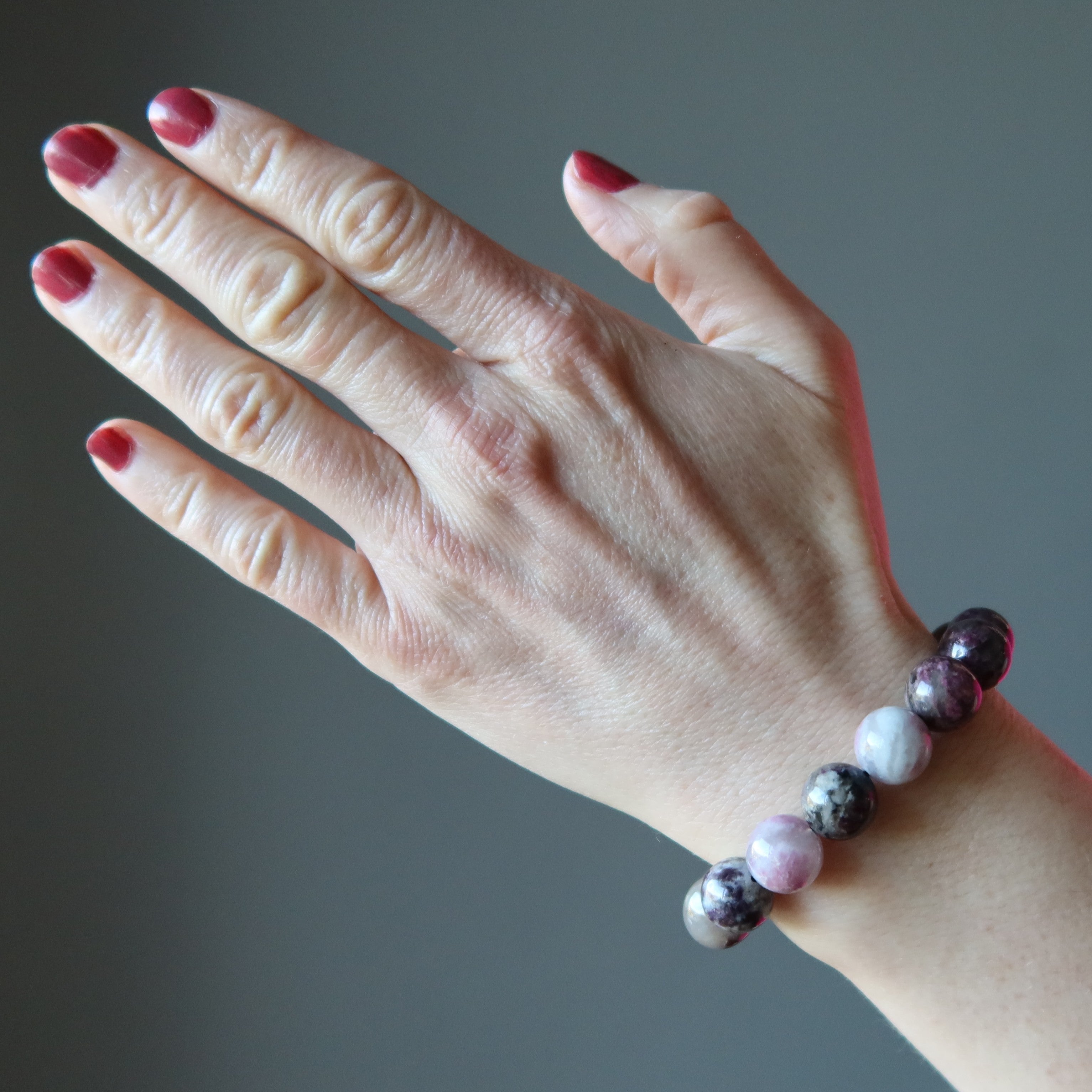 Red Tourmaline Bracelet Fruitful Rubellite