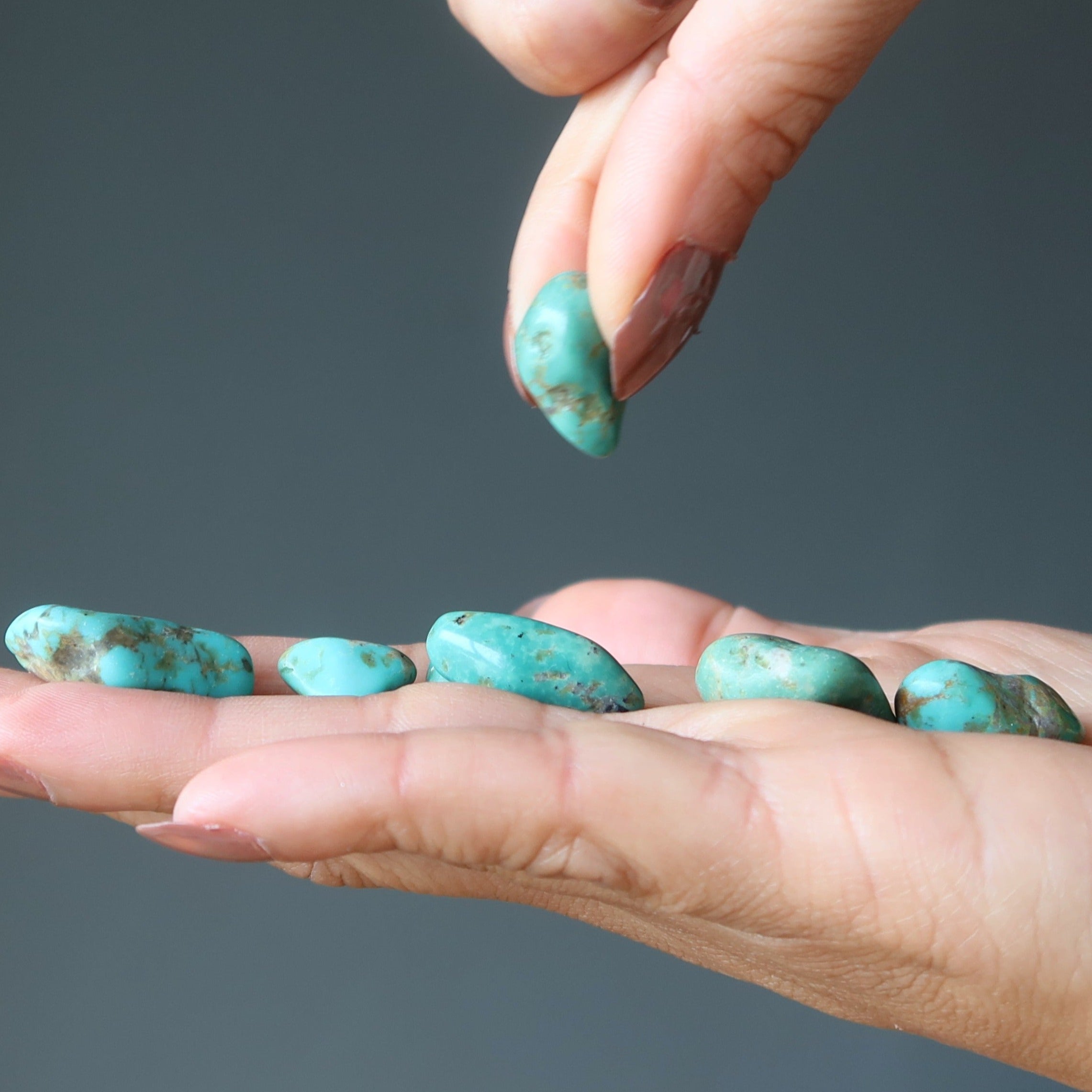 Turquoise Tumbled Stone Western Spirit Crystal