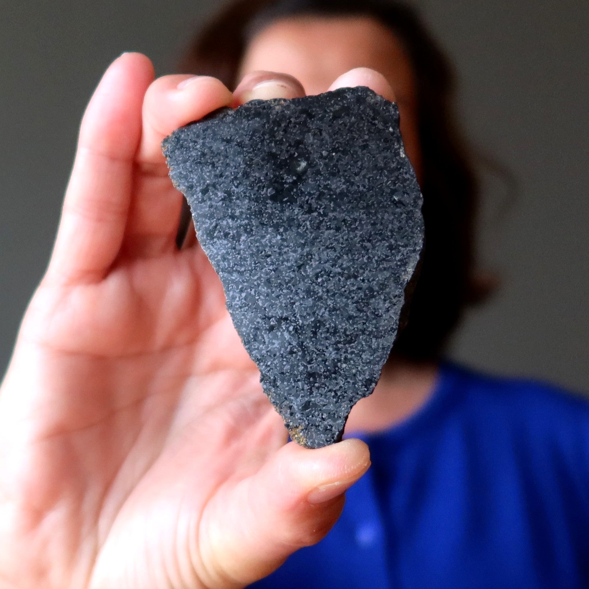 Wehrlite Raw Crystal Protector of the Earth Black Mantle Stone