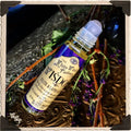 ( PRE-ORDER 2 week turnaround ) WISDOM Elixir 1/3oz. Body Oil Rollon. Plumeria & Mulberry Blessed with Iolite & Lapis Lazuli Crystals.