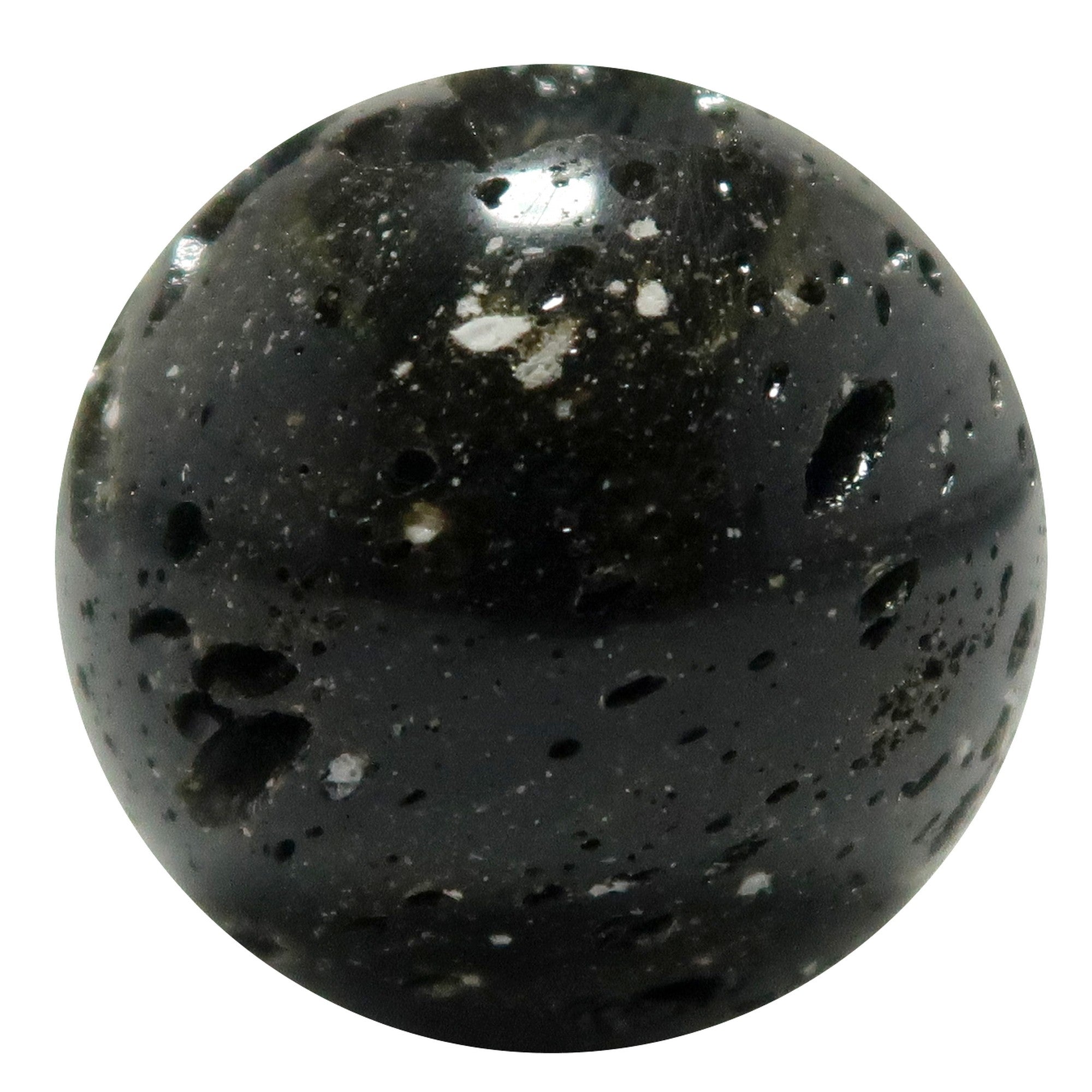 Zhamanshin Crater Impactite Sphere Rare Crystal Ball