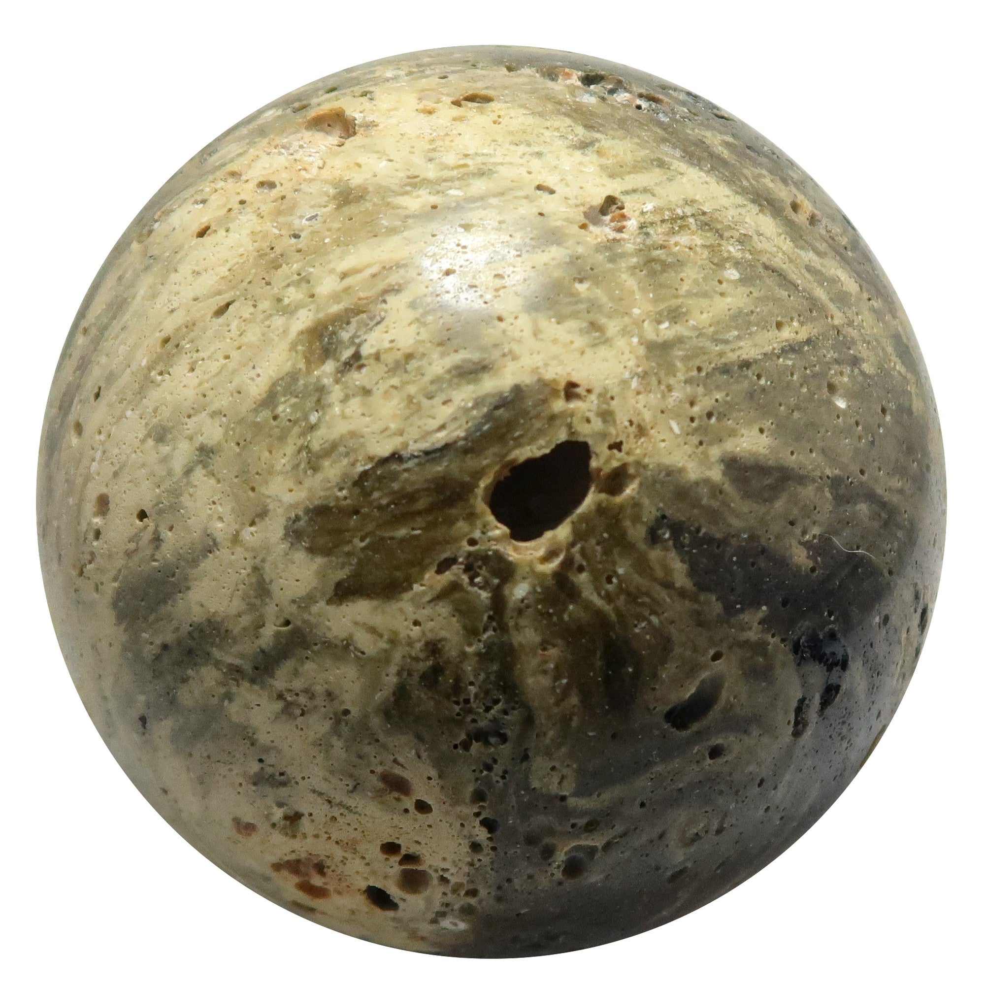 Zhamanshin Krater Impaktit Kugel Seltene Kristallkugel
